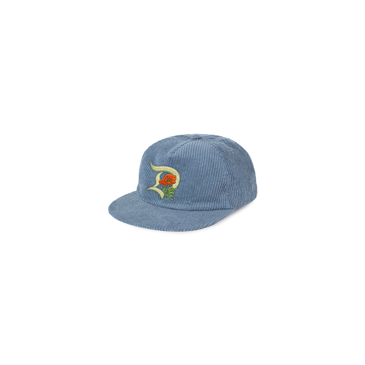 Poppy Blue Corduroy Hat